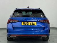 Used Skoda Octavia vRS 245 HP (180 kW) 2021 Blue Estate