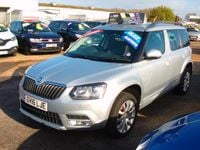 Used Skoda Yeti SE L 110 HP (80 kW) 2016 Silver SUV