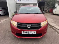 Used Dacia Sandero Ambiance 75 HP (55 kW) 2016 Red Hatchback
