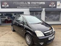 Used Vauxhall Meriva Design Edition 2007 Black MPV