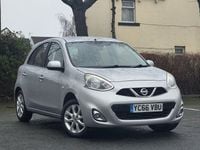 Used Nissan Micra Acenta 2016 Silver Hatchback