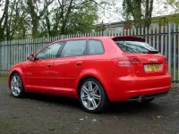Used Audi A3 Sportback S-Line 140 HP (102 kW) 2012 Red Hatchback