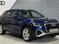 Used Audi Q2 S-Line 150 HP (110 kW) 2023 Blue SUV
