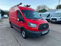 Used Ford Transit 105 HP (77 kW) 2016 Red Van