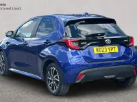 Used Toyota Yaris Design 116 HP (85 kW) 2023 Galactic blue Hatchback