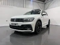 Used VW Tiguan R-line 150 HP (110 kW) 2019 White SUV