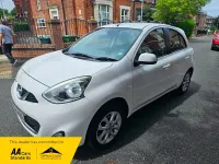 Used Nissan Micra Acenta 2014 White Hatchback