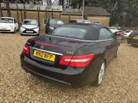 Used Mercedes E250 204 HP (150 kW) 2012 Black Cabriolet