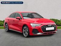 Used Audi A3 S-Line 150 HP (110 kW) 2025 Red Sedan