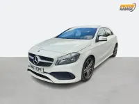 Used Mercedes A200 AMG line 2017 White Hatchback