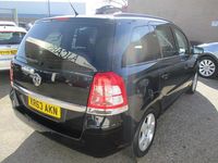 Used Vauxhall Zafira 2013 Black MPV