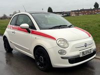 Used Fiat 500 Lounge 85 HP (62 kW) 2011 White Hatchback