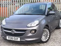 Used Vauxhall Adam Glam 2016 Grey Hatchback