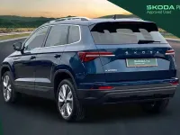 Used Skoda Karoq SE L 150 HP (110 kW) 2023 Petrol blue metallic SUV