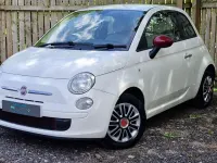 Gebraucht Fiat 500 Pop 69 PS (50 kW) 2011 Weiß Kleinwagen