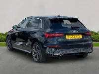 Used Audi A3 S-Line 150 HP (110 kW) 2023 Black Sedan