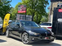 Begagnad BMW 320 Efficient Dynamics 2012 Svart Sedan
