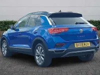 Begagnad VW T-Roc Design 150 HK (110 kW) 2019 Blå SUV