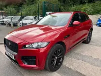 Used Jaguar F-Pace R-Sport 250 HP (183 kW) 2018 Red SUV