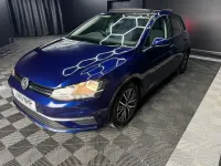 Used VW Golf VII SE 125 HP (91 kW) 2018 Blue Hatchback