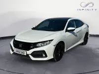 Used Honda Civic EX 126 HP (92 kW) 2018 White Hatchback
