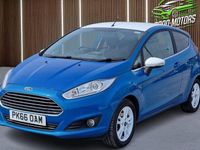 Usado Ford Fiesta Zetec 82 HP (60 kW) 2016 Azul Citadino