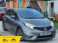 Begagnad Nissan Note Acenta Premium 90 HK (66 kW) 2014 Grå Halvkombi