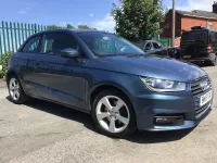 Used Audi A1 Sport 123 HP (90 kW) 2015 Blue Hatchback