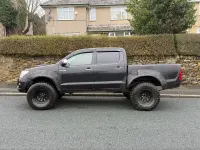 Usado Toyota HiLux 171 CV (125 kW) 2010 Negro Pickup/Camioneta