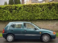 Used Toyota Starlet 1997 Green Hatchback