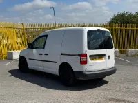 Used VW Caddy 102 HP (75 kW) 2013 White MPV