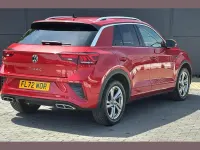 Used VW T-Roc R-line 150 HP (110 kW) 2022 Red SUV