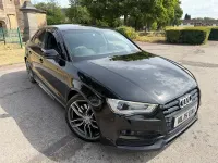 Used Audi A3 S-Line 184 HP (135 kW) 2015 Black Sedan