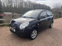 Used Kia Picanto 64 HP (47 kW) 2010 Black Hatchback