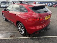 Used Jaguar F-Pace R-Sport 180 HP (132 kW) 2018 Red SUV