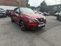Used Nissan Juke Tekna 114 HP (83 kW) 2021 Red SUV