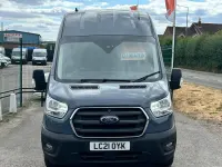 Used Ford Transit Trend 130 HP (95 kW) 2021 Grey Van