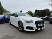 Used Audi S3 Sportback Black Edition 2017 White Hatchback