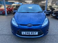 Used Ford Fiesta Zetec 2010 Blue Hatchback
