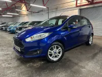 Used Ford Fiesta Zetec 2015 Blue Hatchback