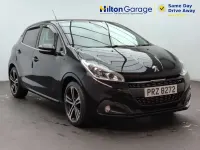 Used Peugeot 208 GT-line 2019 Black Hatchback