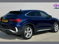 Used Audi Q3 S-Line 150 HP (110 kW) 2023 Blue SUV
