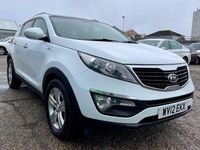Begagnad Kia Sportage 134 HK (98 kW) 2012 Vit SUV