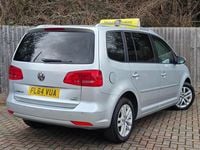 Used VW Touran SE 105 HP (77 kW) 2014 Silver MPV