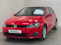 Used VW Golf VII Edition 110 HP (80 kW) 2016 Red Hatchback