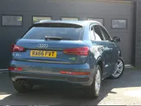 Used Audi Q3 S-Line 150 HP (110 kW) 2017 Blue SUV