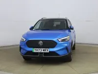 Used MG ZS Trophy Connect 114 kW (156 HP) 2022 Blue SUV