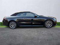 Used Mercedes E300 AMG Line Premium 258 HP (189 kW) 2022 Black Cabriolet