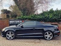 Used Audi A3 Cabriolet S-Line 2015 Black Cabriolet