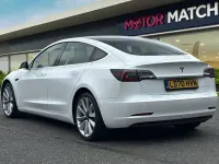 Used Tesla Model 3 Long Range RWD 77 kW (106 HP) 2020 White Sedan